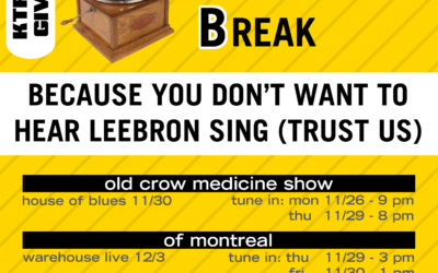 KTRU Alternative Study Break || Ticket Giveaways!