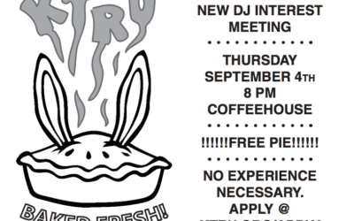 New DJ Interest Pie Meeting