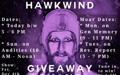 Nik Turner's Hawkwind giveaways