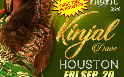 India's favorite folk artist Kinjal Dave in Houston, Fri 9/20, 8pm, 9950 West Bellfort